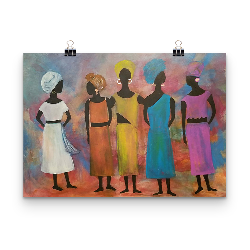 A Gathering of Women (Print)
