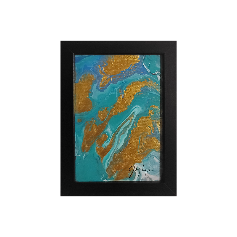 Framed Abstract Mini #1