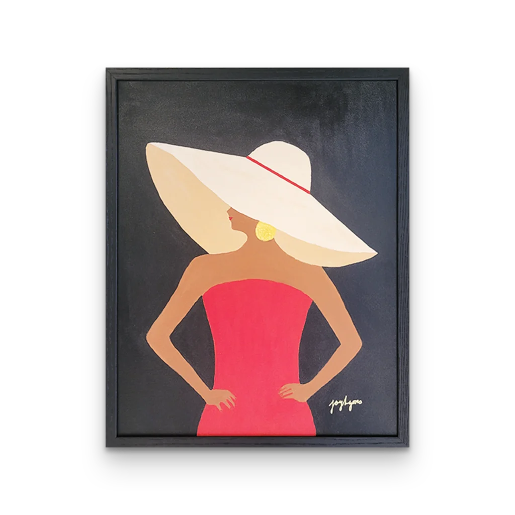 Lady in Red Dress